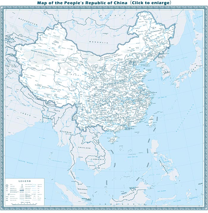 China Map M 